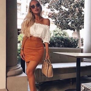 White Crop Top